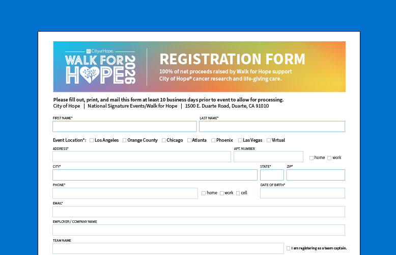 Registration Form