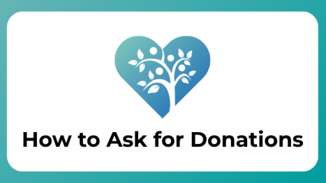 How to ask for donations